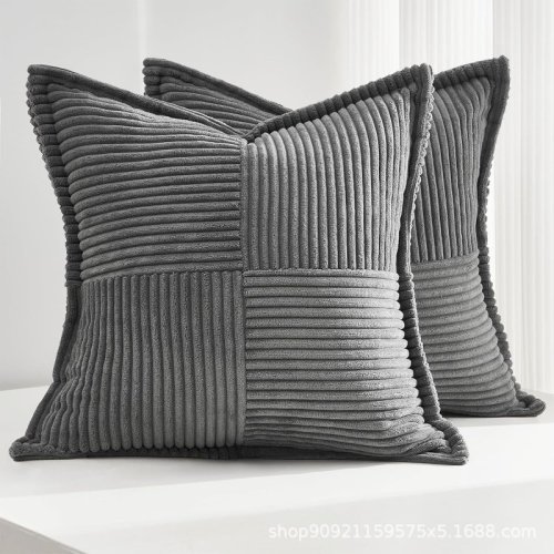 Afbeelding van Stijlvolle Corduroy Kussenhoes – Minimalistisch & Comfortabel