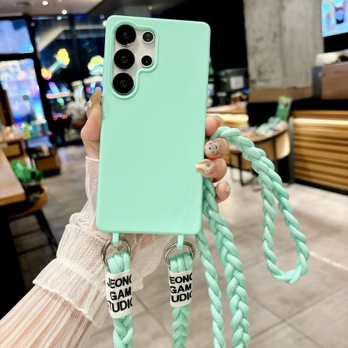 Custodia Ultra Morbida per Samsung Galaxy S25 con Cordino: Protezione Elegante e Pratica per S24, S23 FE, S22, S21, S25 Plus, A56, A55, A36, A35, A16 5G con Tracolla Inclusa