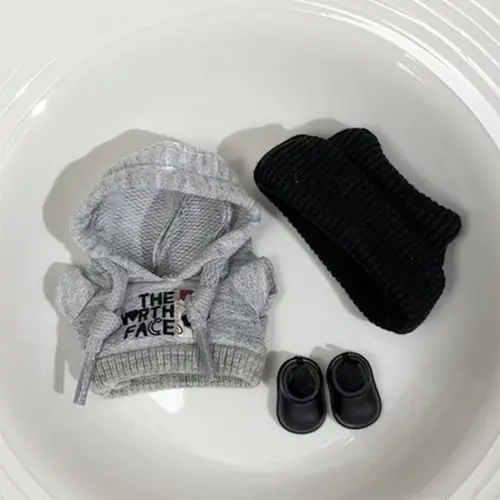 Image de Tenue Labubu 4.0 - Hoodie & Pantalon pour Poupée