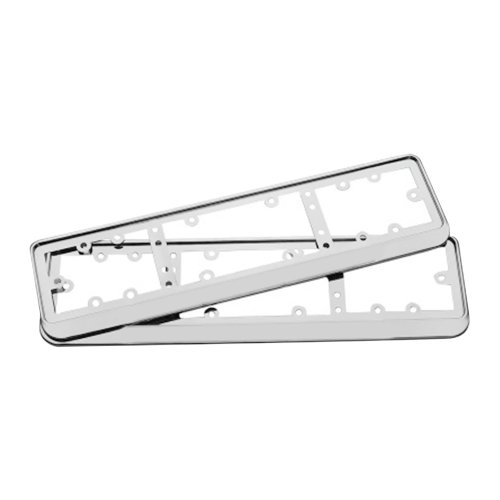 Zdjęcie Ramka na tablicę rejestracyjną samochodu z aluminium – elegancki wystrój pojazdu UE, kompatybilna z modelami General Motors