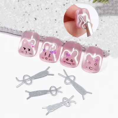 Image de Magnétiques Œil de Chat pour Ongles - Kit DIY Coeur & Lapin