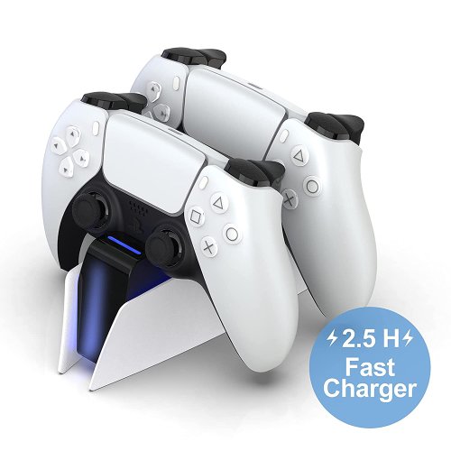 Image de Station de Charge Double DualSense PS5 - Type-C