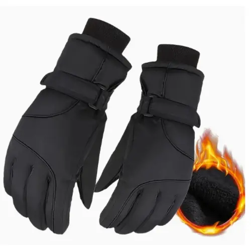 Image de Gants Hiver Chauffants & Antidérapants pour Écran Tactile