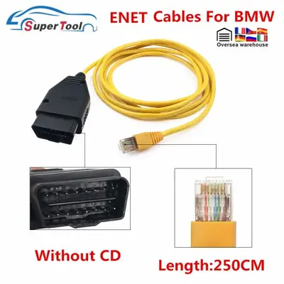 Image de Câble ENET pour BMW F Série - Codage & Programmation ICOM