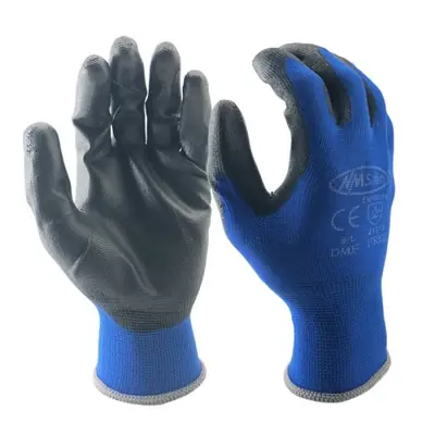 Image de Gants de Protection Professionnels - 12 Paires pour Travaux de Construction et Jardinage