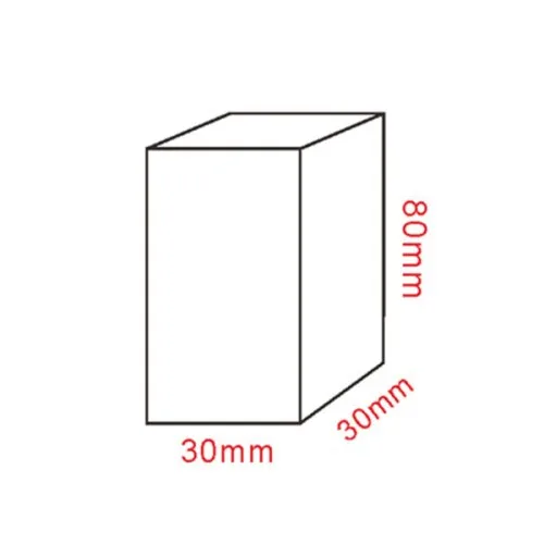 3x3x8cm