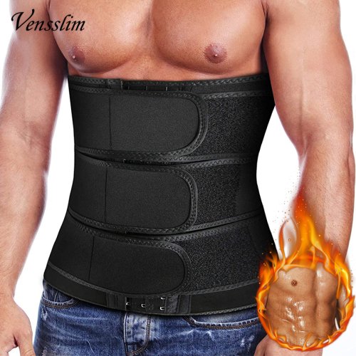 Image of Natural Men's Waist Trainer Corset for Abdominal Slimming and Body Shaping – Breathable Compression Belt for Weight Loss & Fitness