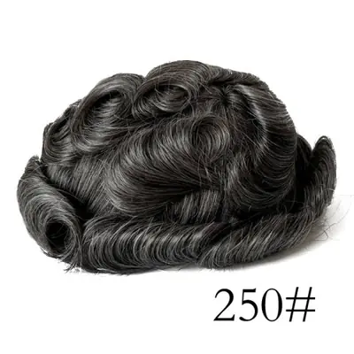 Image de Toupet Homme Naturel - Cheveux Humains V-Loop