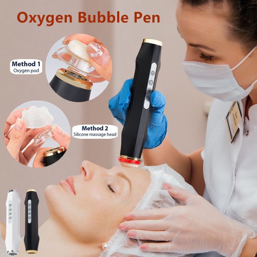 Afbeelding van Zuurstof Bubble Pen CO2 Zuurstof Draagbare gezichtsmachine CO2 Gel Gezichtsverzorging Apparaat Facial SPA CO2 Bubble Zuurstof Schoonheidsmachine