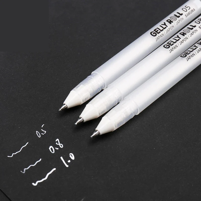Afbeelding van Witte Gelly Roll Pen – Perfect voor Kunst & Creativiteit