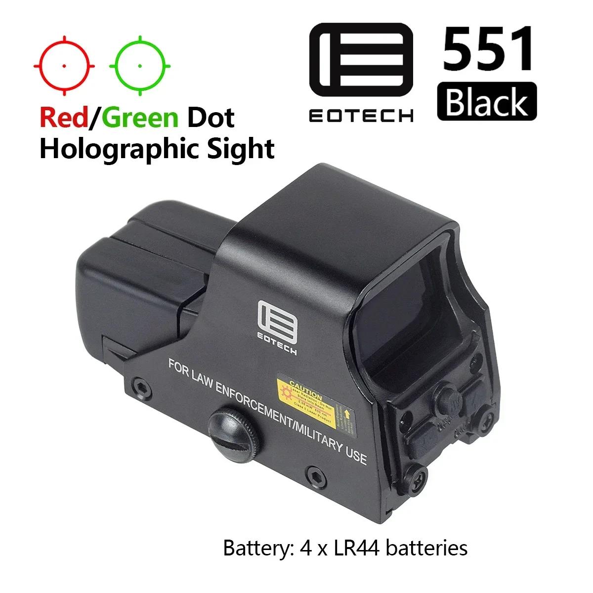 Immagine di Mirino EOTech G33/G43/G45 con Lente di Ingrandimento 3x/5x - Precisione Estrema