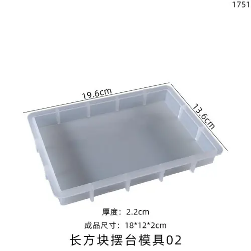 Image de Moule Silicone Cristal pour Résine - Cadre Photo & Bijoux