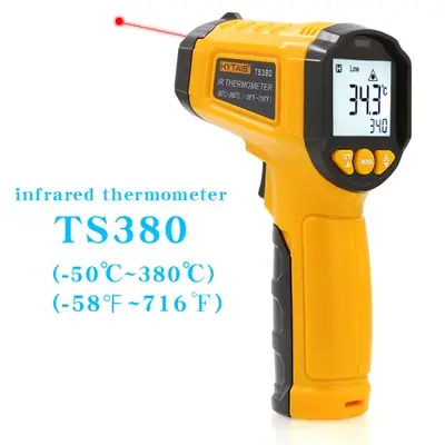 Image de Thermomètre Infrarouge Sans Contact TS380 - Précision Industrielle