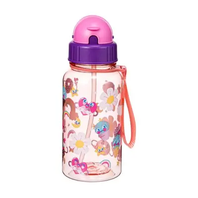 Image de Bouteille d'eau enfant 500ml - Paille & Couvercle Coulissant
