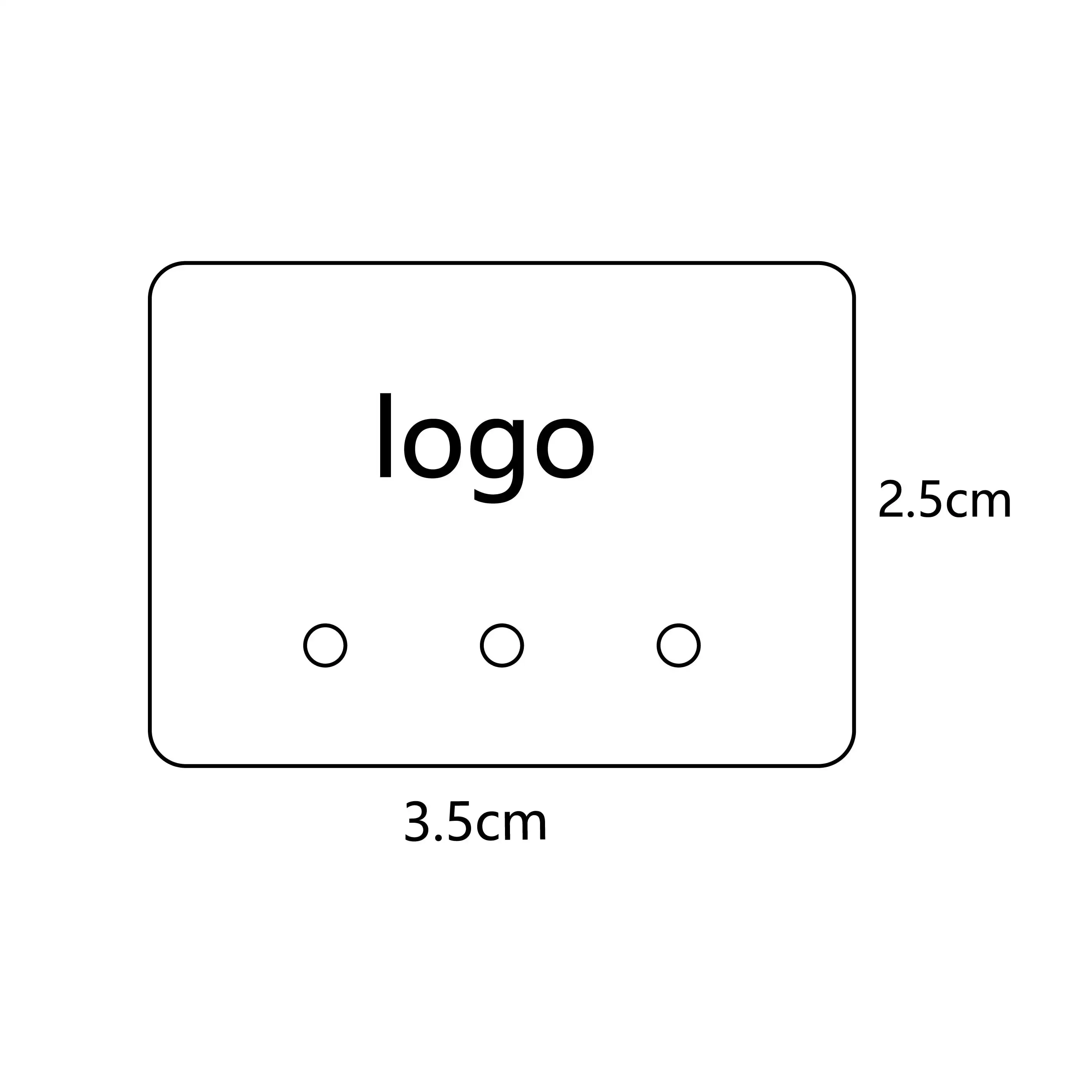 2.5X3.5CM D