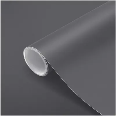 Image de Papier Peint Auto-Adhésif Noir Mat 60x5m
