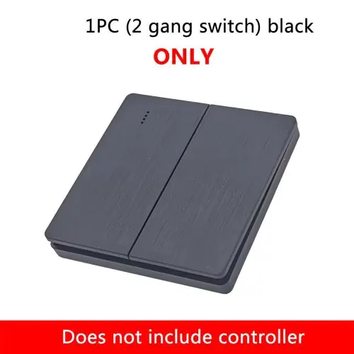 RF noir 2 gang