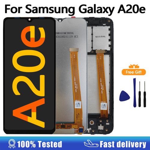 Immagine di Schermo LCD con Touch Screen per Samsung Galaxy A20e SM-A202F/A202DS - Kit di Ricambio Completo Display Digitizer
