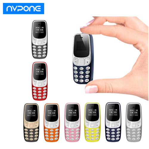 Imagen de Teléfono Móvil Mini Portátil L8Star BM10 con Doble Tarjeta SIM, Reproductor MP3, Radio FM, Cambio de Voz y Función de Marcación - Desbloqueado y Compacto