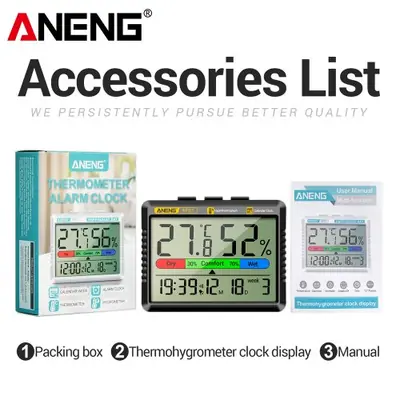 Image de Thermomètre Hygromètre Portable ANENG AP01 - Précision Digitale