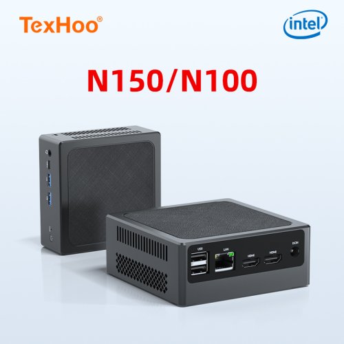 Afbeelding van Mini PC met Intel N150/N100/N95 – 16GB DDR4 & 512GB SSD