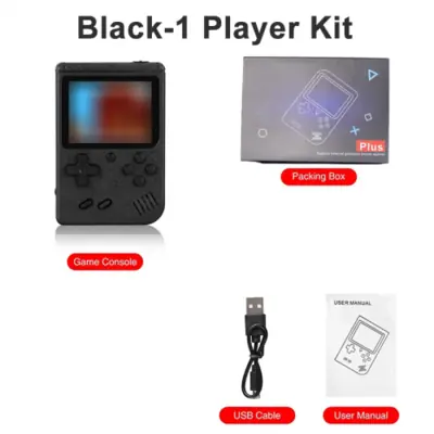 Image de Mini Console Rétro Portable 8 Bits - 400 Jeux Intégrés