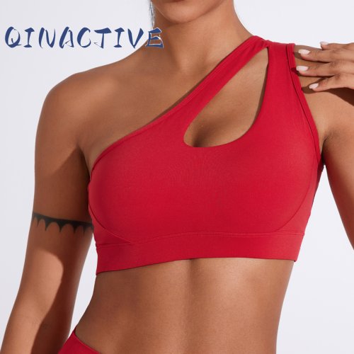 Imagen de Sujetador Deportivo Sexy de Un Hombro para Mujer