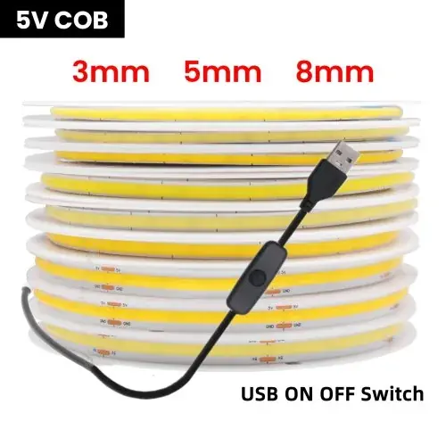 USB ON éteint interrupteur