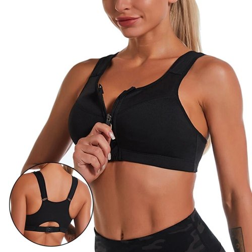 Afbeelding van Comfortabele Yoga & Fitness Sportbeha met Schokabsorberende Ondersteuning – Ademend, Sneldrogend en Ideaal voor Training, Hardlopen en Dagelijks Gebruik