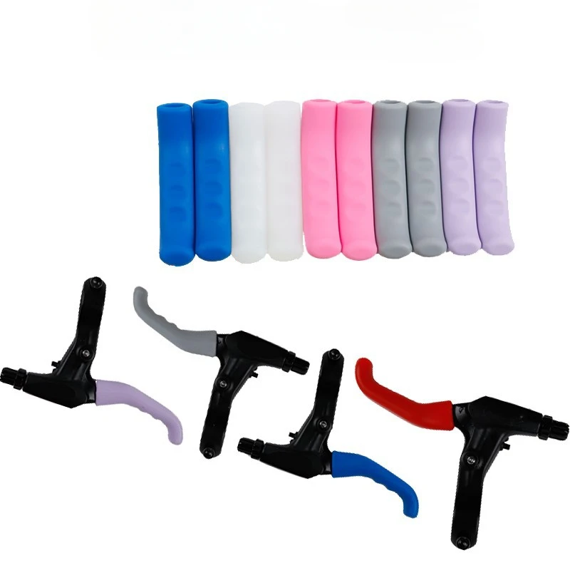 Imagen de Empuñaduras de Silicona Antideslizantes para Bicicleta - Accesorio Suave y Cómodo para Manillar de Bicicleta de Montaña y Carretera