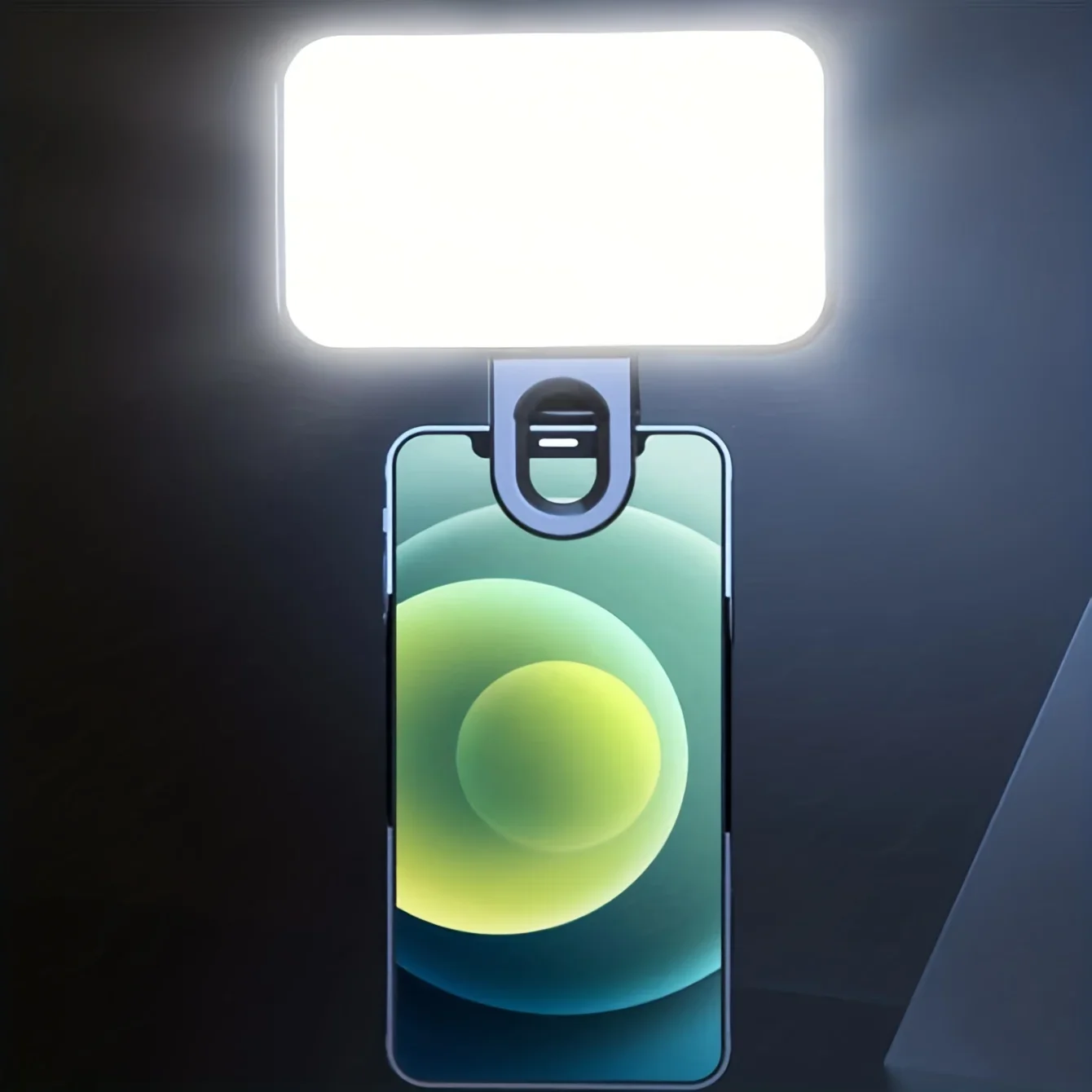 Immagine di Luce LED Portatile per Selfie - Ricaricabile e Regolabile