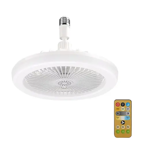 Image de Ventilateur Plafond 3-en-1 avec Lampe & Télécommande
