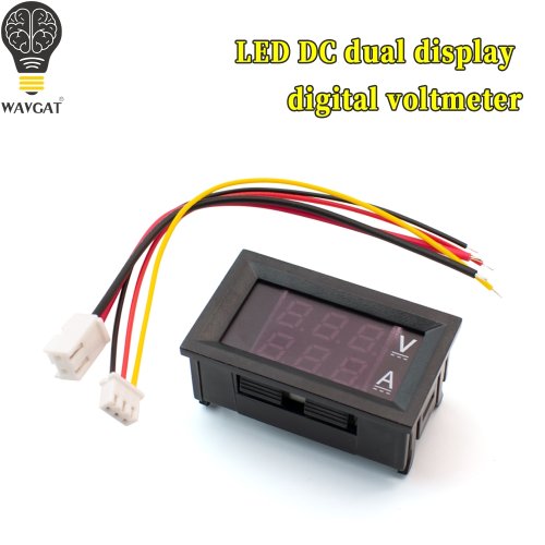 Image de Voltmètre-Ampèremètre Numérique DC 0-100V 10A