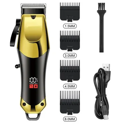 Image de Tondeuse Homme USB - Set 3 Pièces Rechargeable