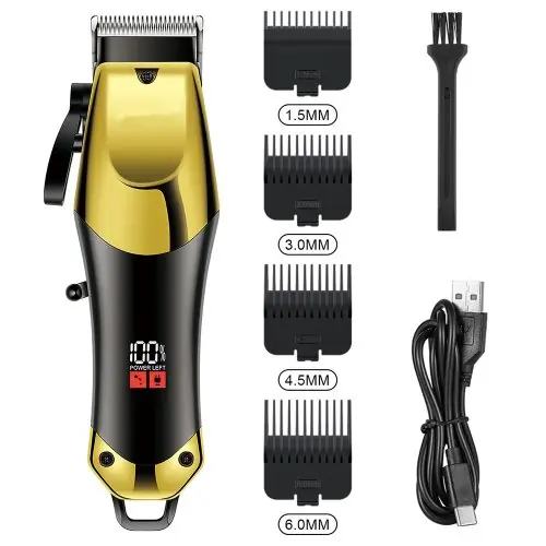 Image de Tondeuse Homme USB - Set 3 Pièces Rechargeable