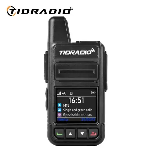 Image de Talkie-Walkie 4G Portable avec Carte SIM Incluse - Portée Mondiale