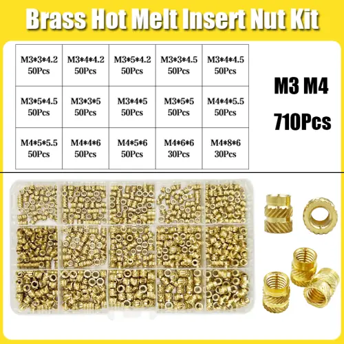 710pcs M3M4