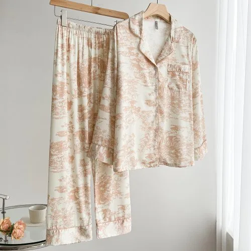 Beige largo funda
