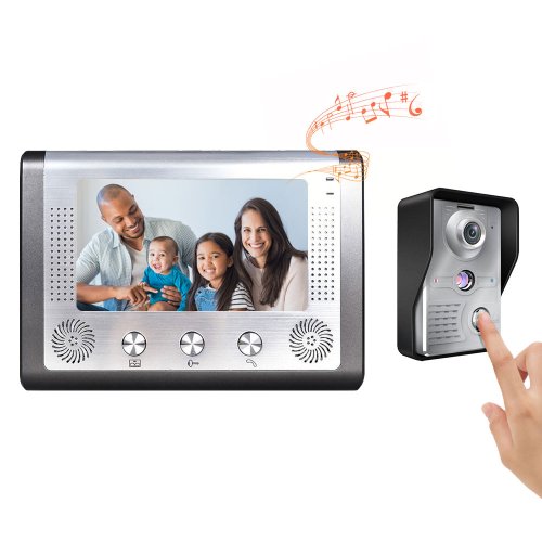 Image de Visiophone Étanche avec Caméra IR - Sécurité Vidéo pour Maison & Immeuble