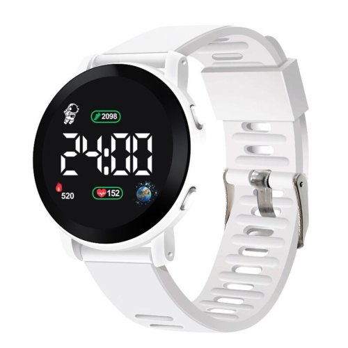 Immagine di Orologio Sportivo LED in Silicone - Stile Astronauta