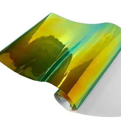 Image de Autocollants Voiture Arc-en-Ciel Laser - Vinyle Imperméable & Résistant