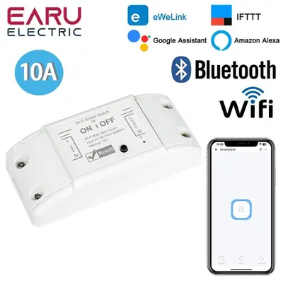 Image de Mini Interrupteur Intelligent WiFi & Zigbee 10A