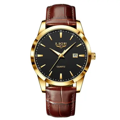 Image de Montre Homme Cuir - Sportive & Étanche