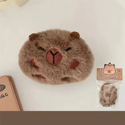 Image de Capybara Peluche Porte-Clés Mignon