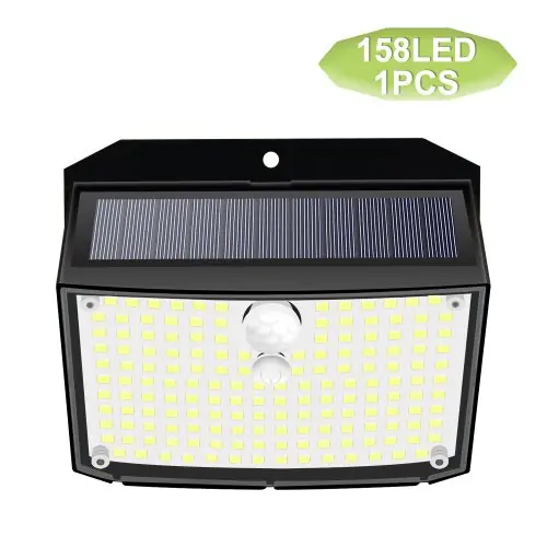 Image de Applique Solaire LED 158 Lumens - Éclairage Extérieur Intelligent