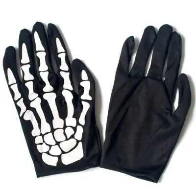 Image de Gants Squelette Halloween - Accessoire Cosplay Effrayant