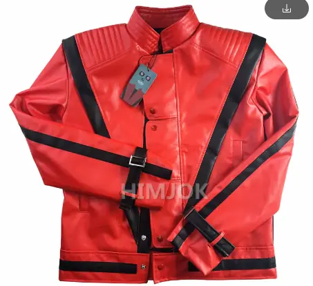 Image de Veste Rouge Michael Jackson Thriller - Cosplay Adulte