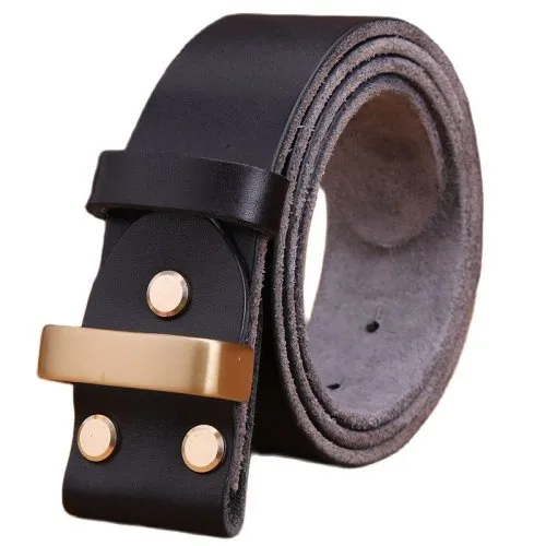 Zwart ring nee gesp