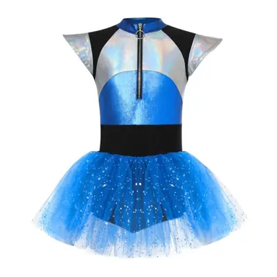 Image de Costume d'astronaute fille - Tenue de cosplay brillante et ludique