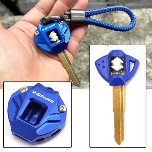 Imagen de Funda Protectora para Llave de Motocicleta Compatible con Suzuki V-Strom 650, 1000, 1050, 1050XT, DL650, DL1000 y Modelos Similares
